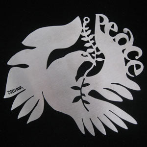 "Peace" Flying Dove Ornament