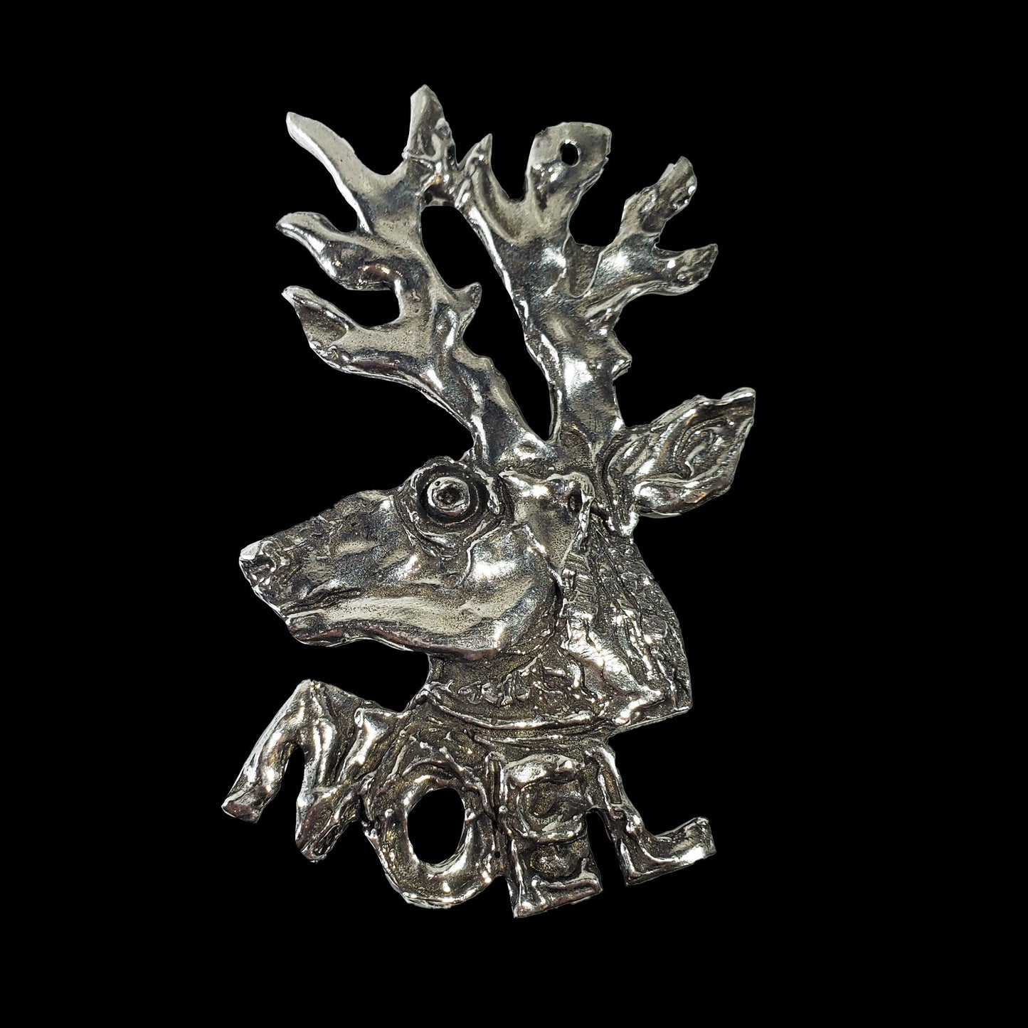 "Noel" Deer Ornament