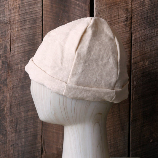 *Special* Vanilla Linen Work Caps Small (21 1/2)