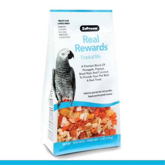 ZuPreem Real Rewards Tropical Mix Bird Treats, Large